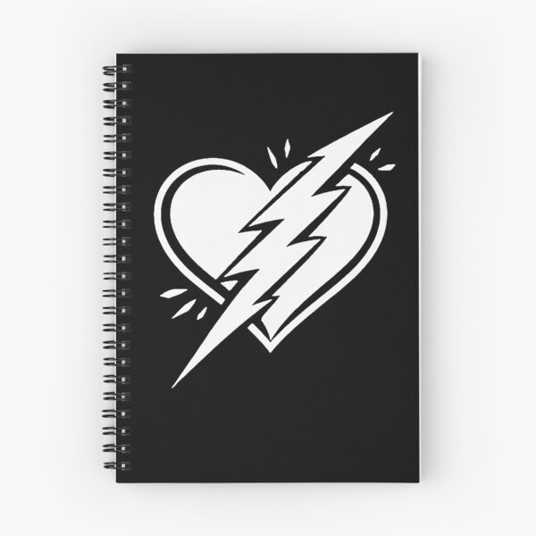 Item preview, Love Strikes Hard – Lightning Heart designed and sold by printedartgoods.
