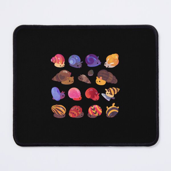 Item preview, Colorful Freshwater Snail Pattern designed and sold by fzufqbqyp0.