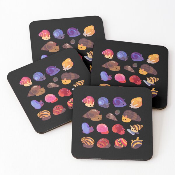 Item preview, Colorful Freshwater Snail Pattern designed and sold by fzufqbqyp0.