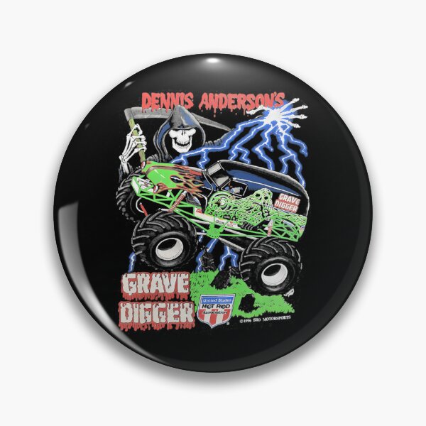 Item preview,  Grave Digger Dennis Anderson Motor Sport designed and sold by Mentesha.