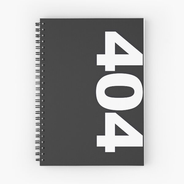 Item preview, 404 — White Minimal Bold Type Statement designed and sold by WORDPAUSE.