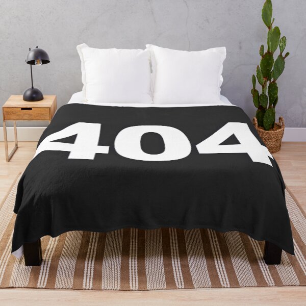 Item preview, 404 — White Minimal Bold Type Statement designed and sold by WORDPAUSE.