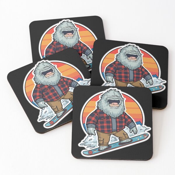 Item preview, Snowboard Dad Yeti – Retro Mountain Father Winter Sports Design designed and sold by LintonGriffin.