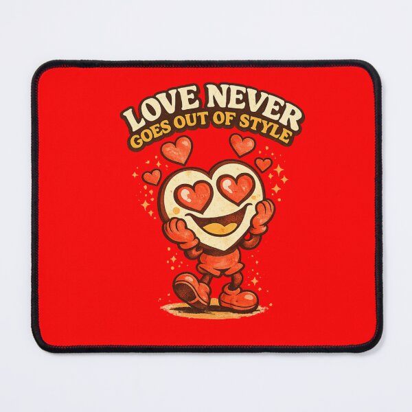 Item preview, Retro Love Never Goes Out of Style designed and sold by Iuqiune.