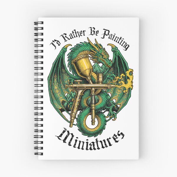 Item preview, I'd Rather Be Painting Miniatures RPG Miniature Airbrush designed and sold by GrandeDuc.