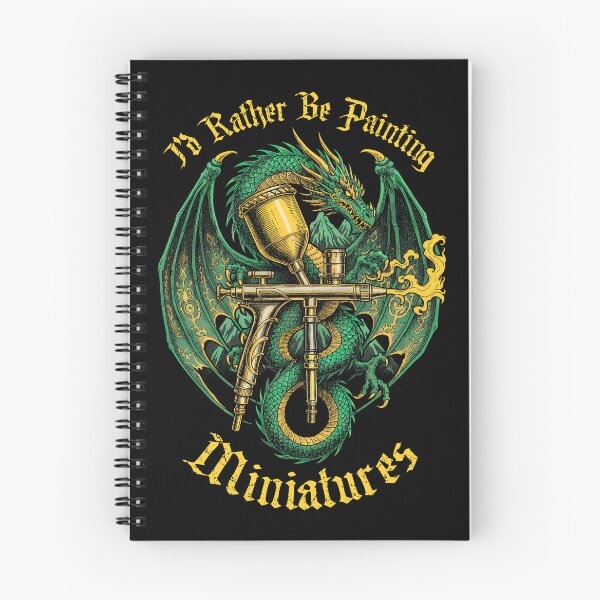 Item preview, I'd Rather Be Painting Miniatures RPG Miniature Airbrush designed and sold by GrandeDuc.