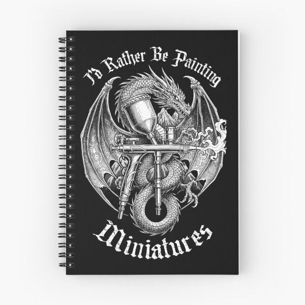 Item preview, I'd Rather Be Painting Miniatures RPG Miniature Airbrush designed and sold by GrandeDuc.