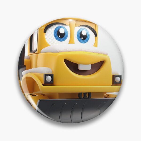 Item preview, Happy Kawaii Bulldozer – Children's Construction Machine designed and sold by MuninosShop.
