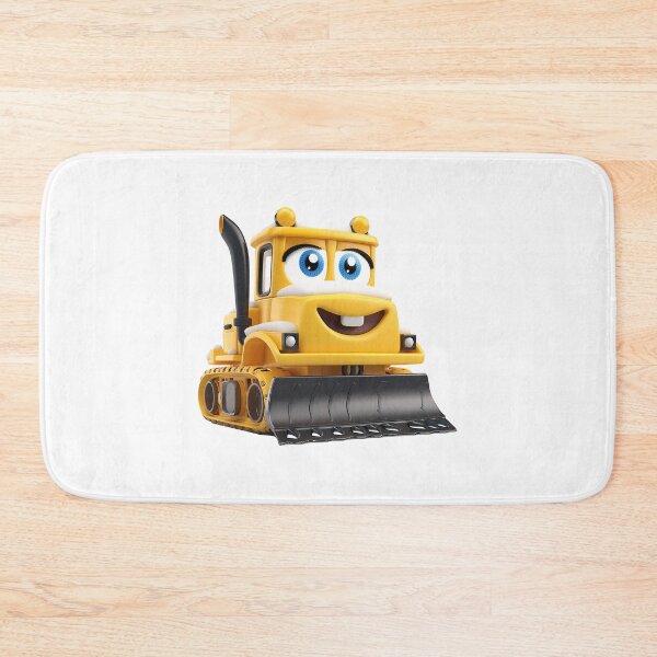 Item preview, Happy Kawaii Bulldozer – Children's Construction Machine designed and sold by MuninosShop.