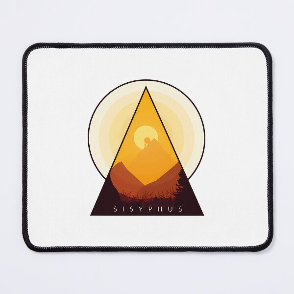 Item preview, The Myth Of Sisyphus Geometric Art designed and sold by fzufqbqyp0.