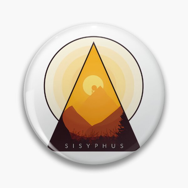Item preview, The Myth Of Sisyphus Geometric Art designed and sold by fzufqbqyp0.