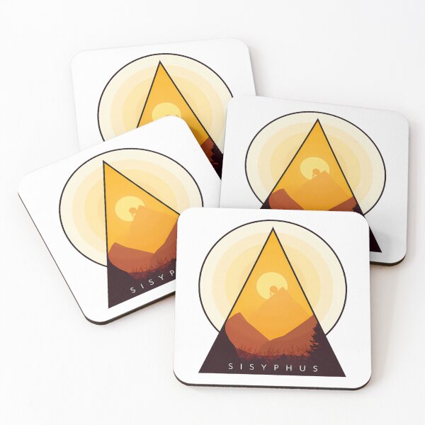 Item preview, The Myth Of Sisyphus Geometric Art designed and sold by fzufqbqyp0.