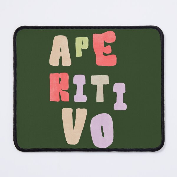 Item preview, Aperitivo – Modern Italian Typography Design designed and sold by PrintCessStudio.
