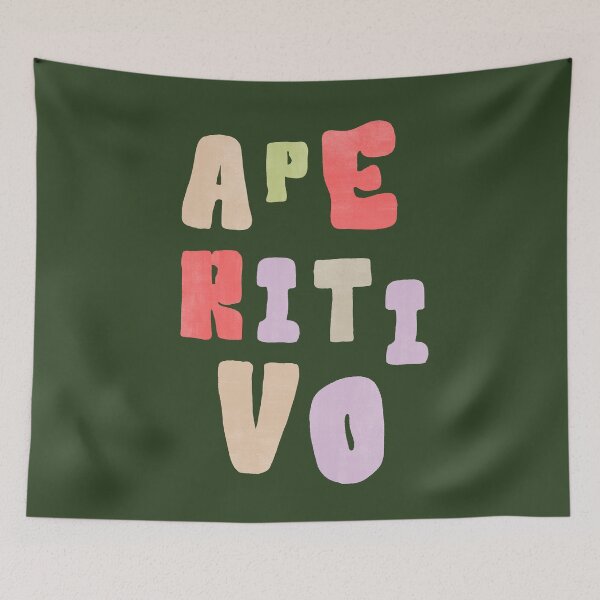 Item preview, Aperitivo – Modern Italian Typography Design designed and sold by PrintCessStudio.