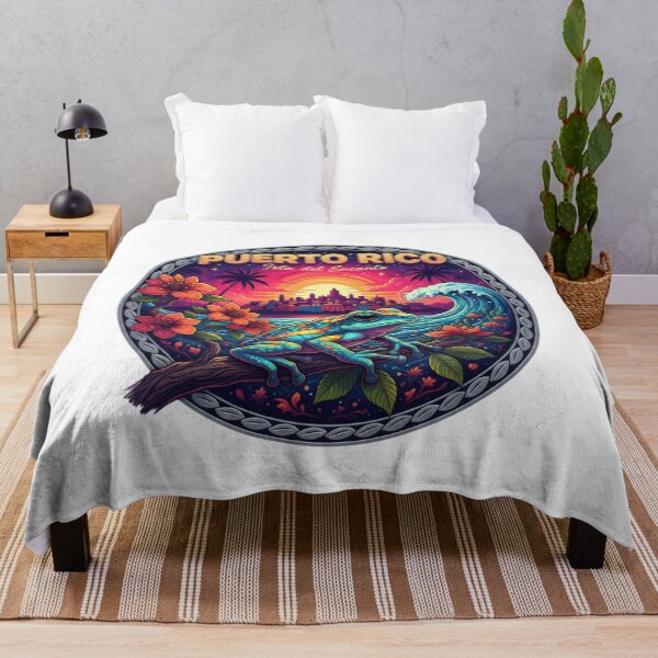Item preview, Puerto Rico Coquí Sunset | Isla Del Encanto Tropical Heritage designed and sold by Wear Sculpt.