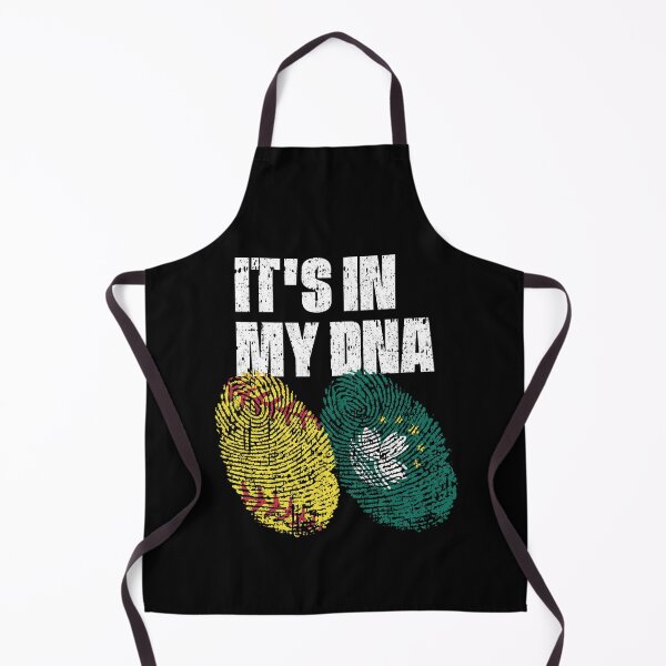 Item preview, IT'S IN MY DNA Softball - Macau Flag Fingerprint designed and sold by CosmoKitsch.