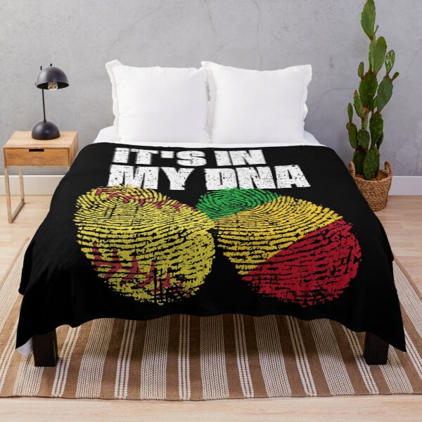 Item preview, IT'S IN MY DNA Softball - Mali Flag Fingerprint  designed and sold by CosmoKitsch.