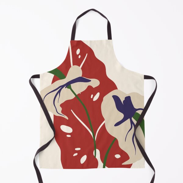 Item preview, Botanical abstraction – Modern design of an anthurium plant designed and sold by PrintCessStudio.