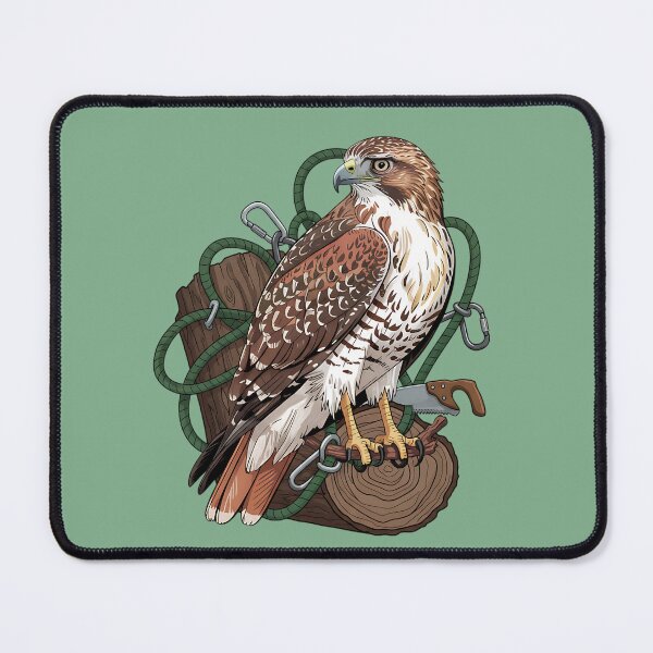 Item preview, Arborist Hawk Outdoor Heritage Art designed and sold by BirdsnStuff.