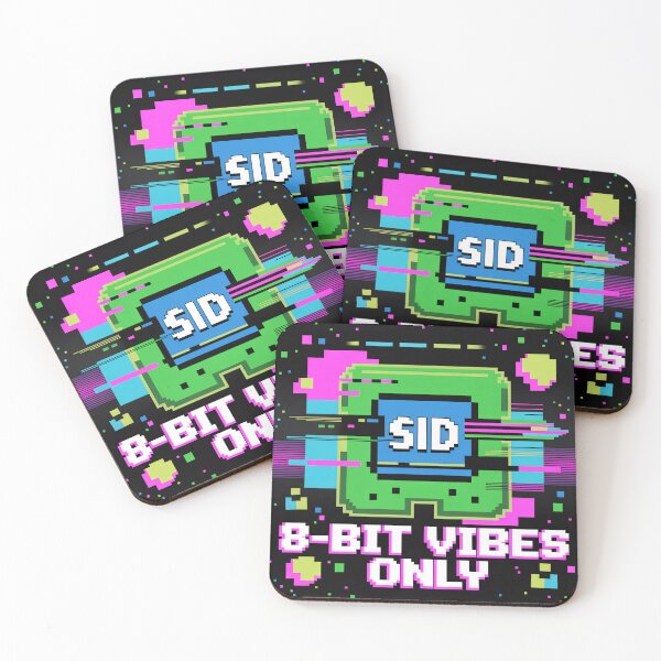 Item preview, SID chip | 8-bit vibes only | chiptune | retro graphic designed and sold by JSArtDesign.