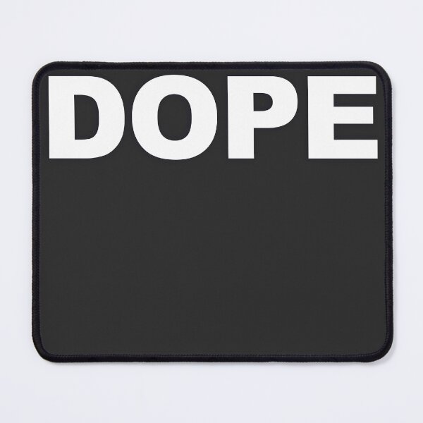 Item preview, DOPE — White Minimal Bold Type Statement designed and sold by WORDPAUSE.