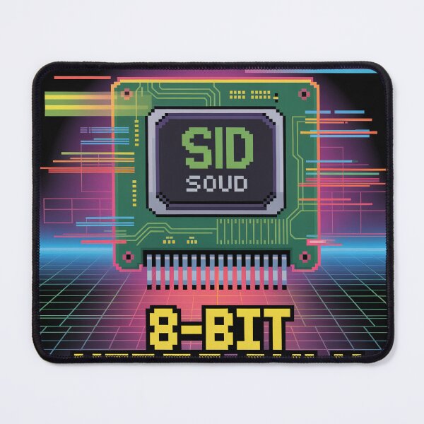 Item preview, SID chip | 8-bit vibes only | chiptune | retro graphic designed and sold by JSArtDesign.