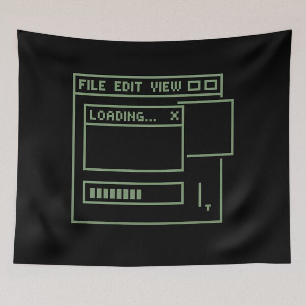 Item preview, Retro Computer Loading Screen Green designed and sold by fzufqbqyp0.