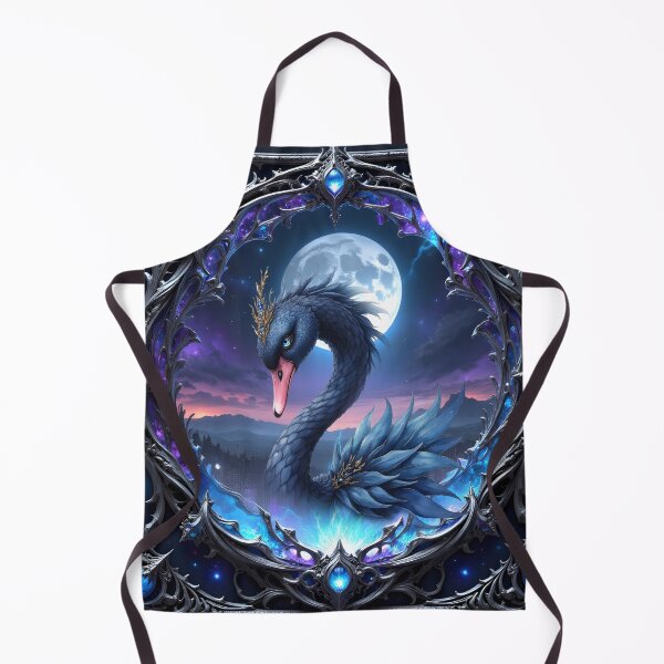 Item preview, Moonlit Guardian – Swan of the Quiet Light. designed and sold by nicky2342.