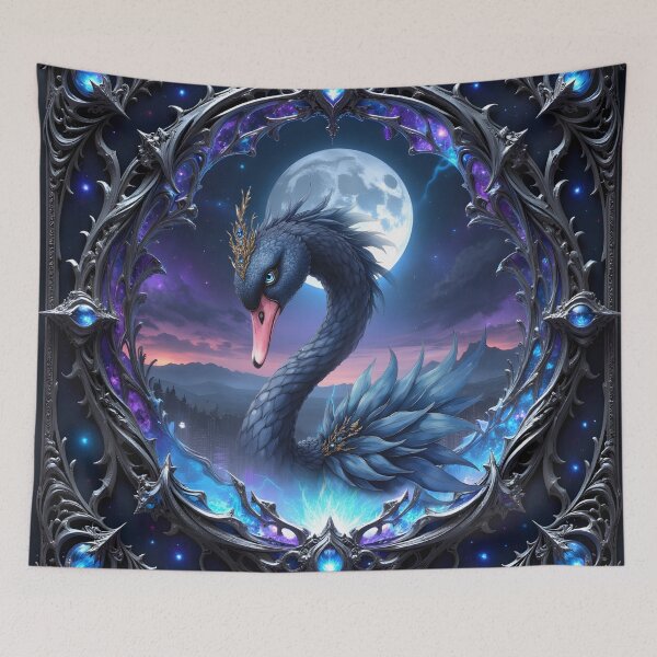 Item preview, Moonlit Guardian – Swan of the Quiet Light. designed and sold by nicky2342.