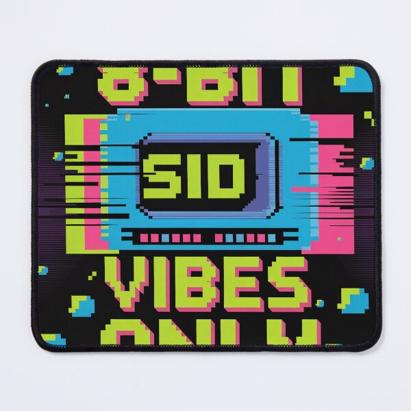 Item preview, SID chip | 8-bit vibes only | chiptune | retro graphic designed and sold by JSArtDesign.