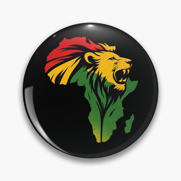 Item preview, Pan-African Lion of Africa Power Symbol designed and sold by Myra365Art.