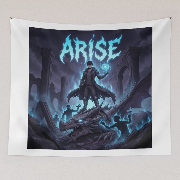 Item preview, Arise of the Blue Flame Sovereign designed and sold by AbstractAuraArt.