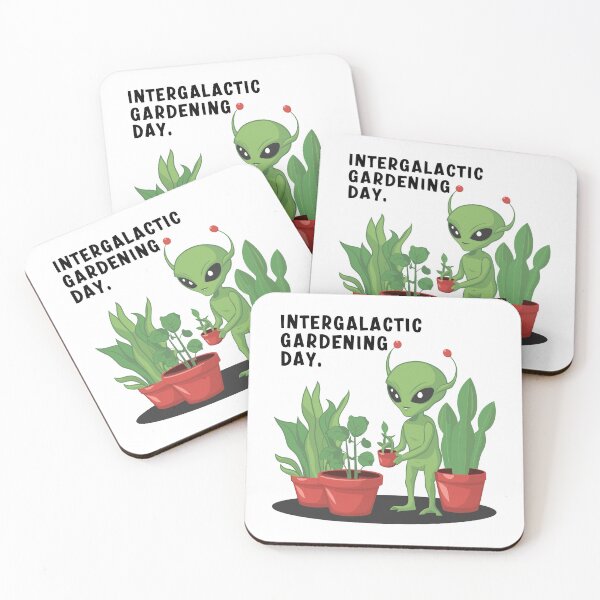 Item preview, Intergalactic Gardening Day designed and sold by MaateoDesign.