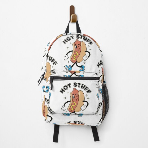 Item preview, Hot Stuff Retro Rubber Hose Hot Dog designed and sold by AdyKurniawan.