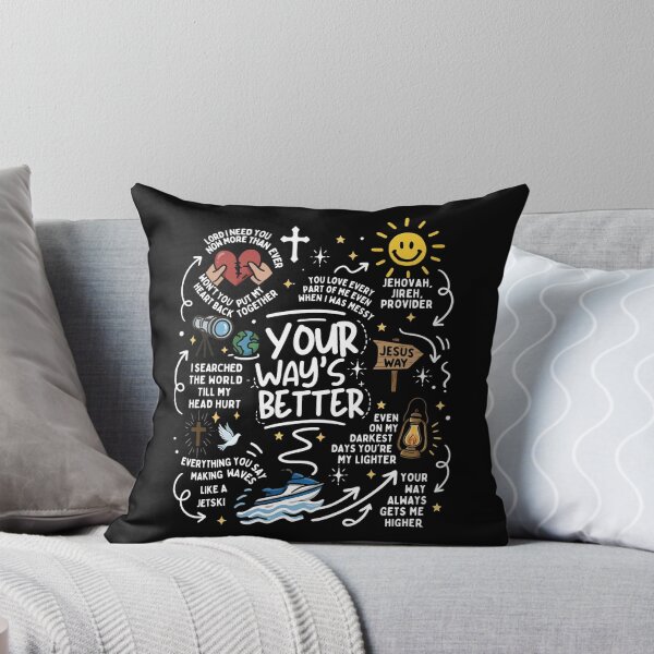 Item preview, Your Way's Better Christian Quote Jesus Faith Bible Verse designed and sold by michealhunttt.