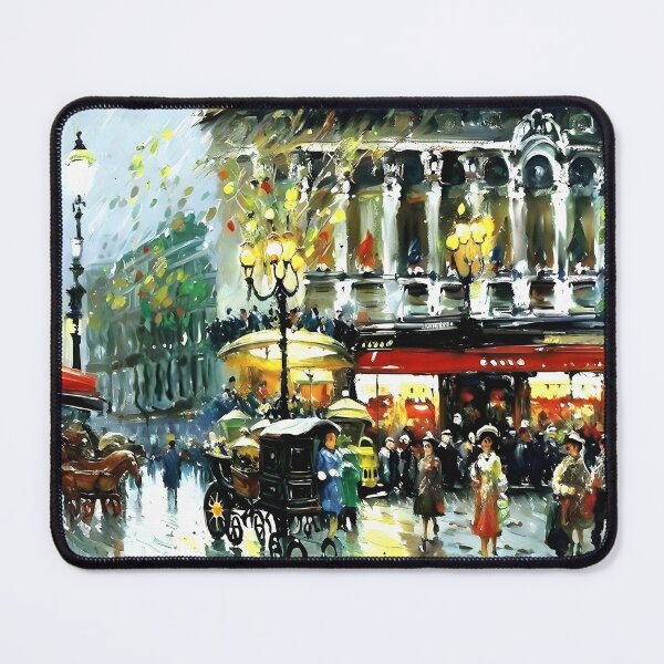 Item preview, Opéra – Café de la Paix: Parisian Elegance and Evening Life - 02 designed and sold by artdesignsnow.