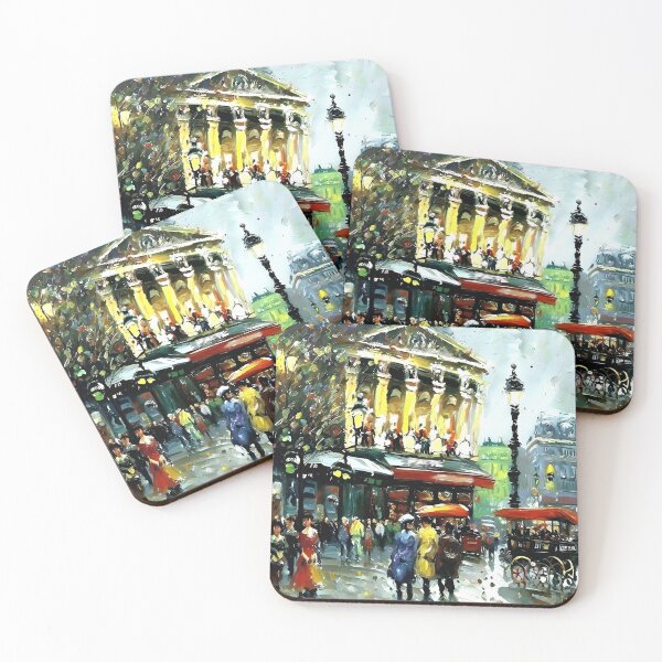 Item preview, Opéra – Café de la Paix: Parisian Elegance and Evening Life - 01 designed and sold by artdesignsnow.