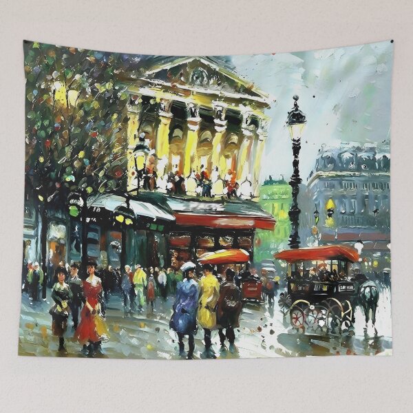 Item preview, Opéra – Café de la Paix: Parisian Elegance and Evening Life - 01 designed and sold by artdesignsnow.