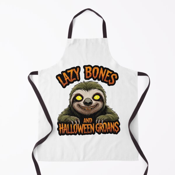 Item preview, Lazy Bones and Halloween Groans - Creepy Sloth designed and sold by MaateoDesign.