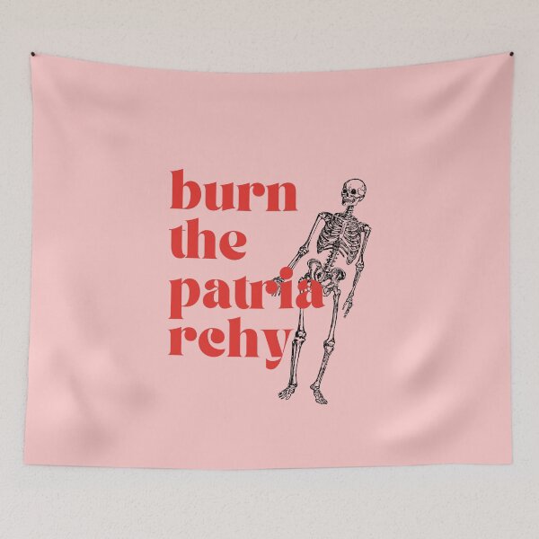 Item preview, Burn the Patriarchy – Feminist Skeleton Design designed and sold by PrintCessStudio.