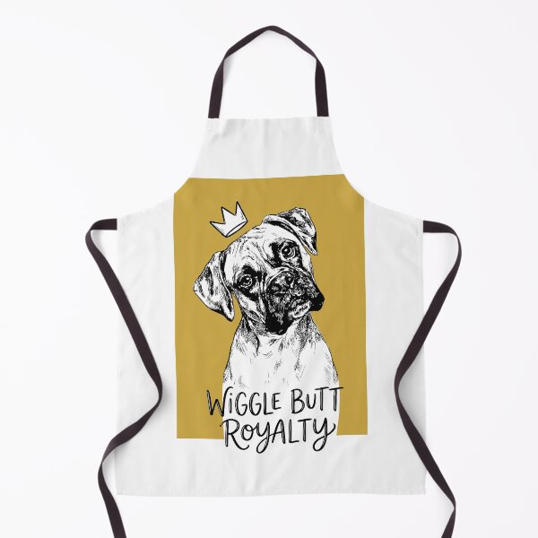 Item preview, The Wiggle King - Boxer Dog designed and sold by bapupa.