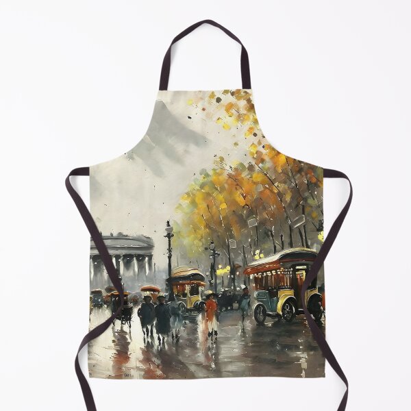 Item preview, Omnibus on the Place de la Madeleine - 02 designed and sold by artdesignsnow.