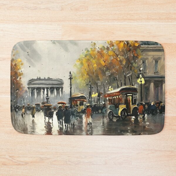 Item preview, Omnibus on the Place de la Madeleine - 02 designed and sold by artdesignsnow.