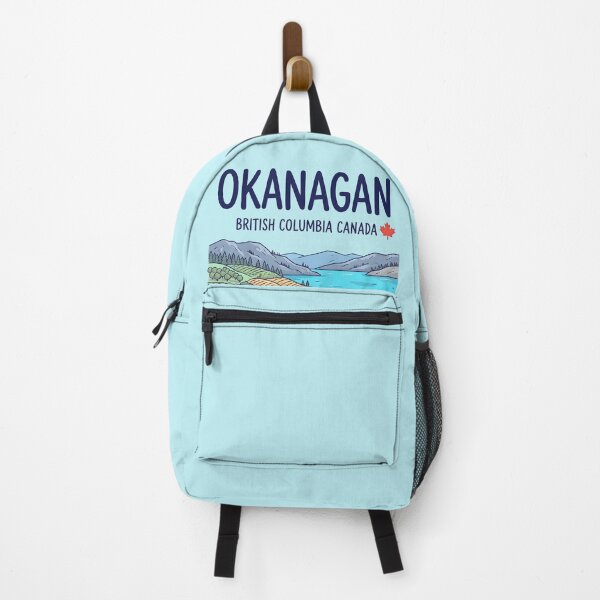 Item preview, Okanagan BC Canada Colorful Cute Landscape Orchard designed and sold by HowToCanadian.