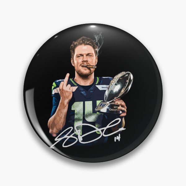 Item preview, Sam Darnold Middle Finger meme designed and sold by delacerdaan.
