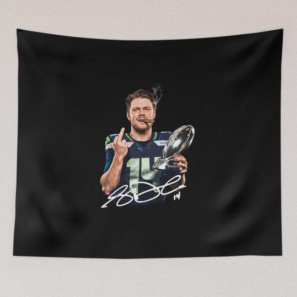 Item preview, Sam Darnold Middle Finger meme designed and sold by delacerdaan.