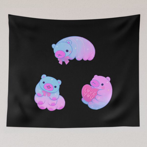 Item preview, Colorful Water Bear Tardigrade designed and sold by fzufqbqyp0.