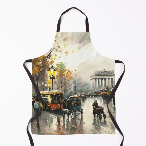 Item preview, Omnibus on the Place de la Madeleine - 01 designed and sold by artdesignsnow.
