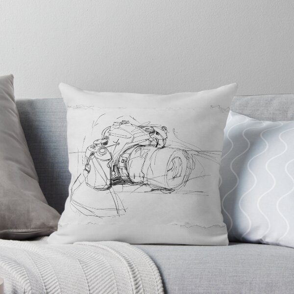 Item preview, Elegant Sketch of a Photo Camera designed and sold by SleekLineSketches.