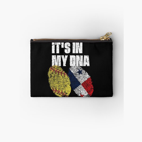 Item preview, IT'S IN MY DNA Softball - Panama Flag Fingerprint  designed and sold by CosmoKitsch.